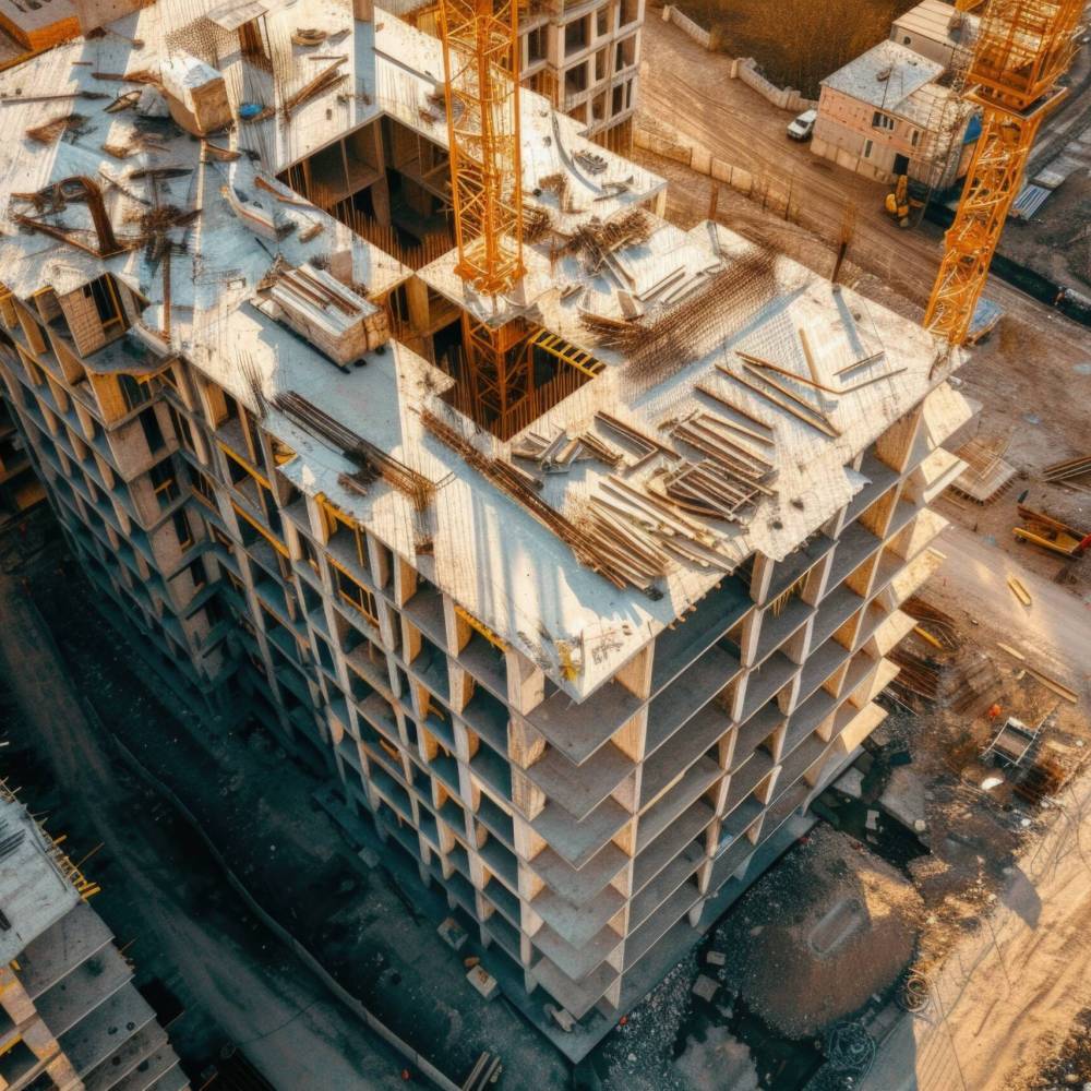 view-modern-construction-site